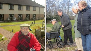 A spot of fresh air for Perth care home Residents